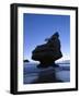 New Zealand, Coromandel Peninsula, Cathedral Cove, Tuff Stone Rock in the Sea-Thonig-Framed Photographic Print