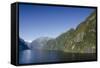 New Zealand, Fiordland National Park, Milford Sound, known as Piopiotahi-Cindy Miller Hopkins-Framed Stretched Canvas