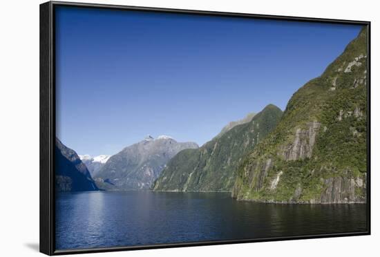 New Zealand, Fiordland National Park, Milford Sound, known as Piopiotahi-Cindy Miller Hopkins-Framed Photographic Print