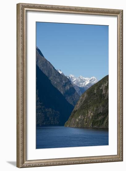 New Zealand, Fiordland National Park, Milford Sound, known as Piopiotahi-Cindy Miller Hopkins-Framed Photographic Print