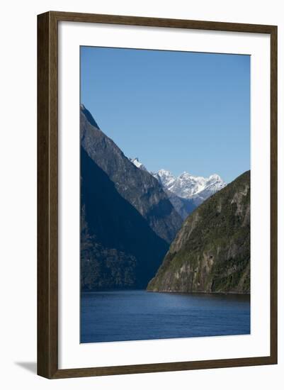 New Zealand, Fiordland National Park, Milford Sound, known as Piopiotahi-Cindy Miller Hopkins-Framed Photographic Print