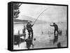New Zealand Fishermen-null-Framed Stretched Canvas