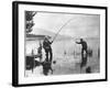 New Zealand Fishermen-null-Framed Photographic Print