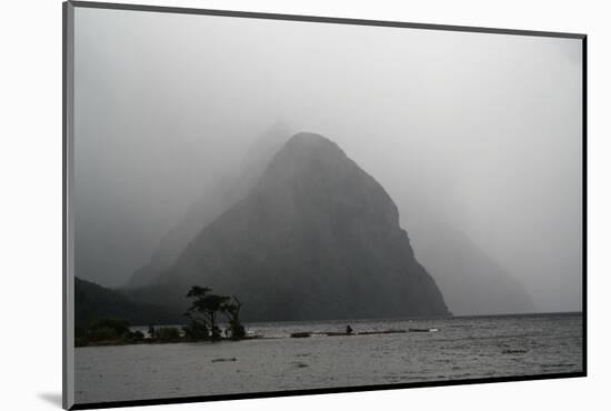 New Zealand, Fjordland National Park, Milford Sound, Mitre Peak-Catharina Lux-Mounted Photographic Print