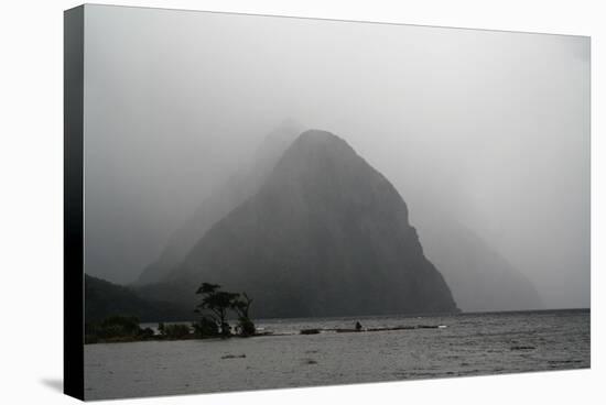 New Zealand, Fjordland National Park, Milford Sound, Mitre Peak-Catharina Lux-Stretched Canvas