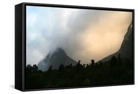 New Zealand, Fjordland National Park, Milford Sound, Mitre Peak-Catharina Lux-Framed Stretched Canvas