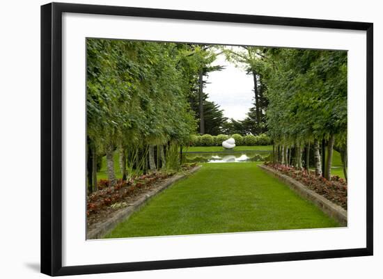 New Zealand Garden-George Johnson-Framed Photographic Print