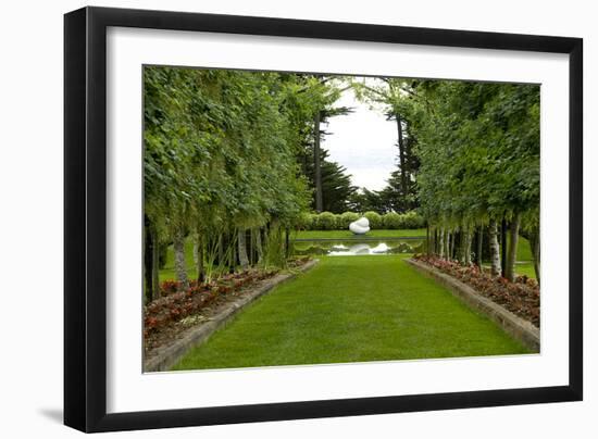 New Zealand Garden-George Johnson-Framed Photographic Print