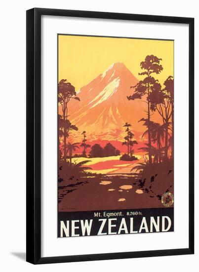 New Zealand, Mt. Egmont-L^ C^ Mitchell-Framed Premium Giclee Print