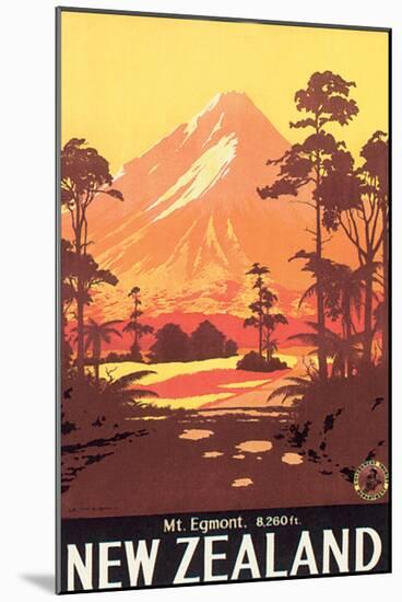 New Zealand, Mt. Egmont-L^ C^ Mitchell-Mounted Premium Giclee Print