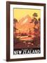 New Zealand, Mt. Egmont-L^ C^ Mitchell-Framed Art Print