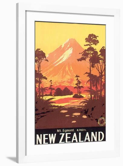 New Zealand, Mt. Egmont-L^ C^ Mitchell-Framed Art Print