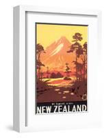 New Zealand, Mt. Egmont-L^ C^ Mitchell-Framed Art Print