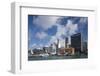 New Zealand, North Island, Auckland. Harbor view skyline.-Walter Bibikow-Framed Photographic Print