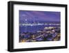 New Zealand, North Island, Auckland, skyline view from Devonport, dawn-Walter Bibikw-Framed Photographic Print