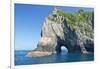 New Zealand, North Island, Bay of islands, Hole in the Rock-Rob Tilley-Framed Photographic Print