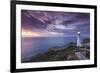 New Zealand, North Island, Castlepoint. Castlepoint Lighthouse-Walter Bibikow-Framed Photographic Print