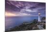 New Zealand, North Island, Castlepoint. Castlepoint Lighthouse-Walter Bibikow-Mounted Photographic Print