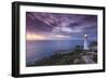 New Zealand, North Island, Castlepoint. Castlepoint Lighthouse-Walter Bibikow-Framed Photographic Print