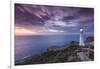 New Zealand, North Island, Castlepoint. Castlepoint Lighthouse-Walter Bibikow-Framed Photographic Print