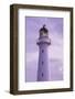 New Zealand, North Island, Castlepoint. Castlepoint Lighthouse-Walter Bibikow-Framed Photographic Print