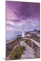 New Zealand, North Island, Castlepoint. Castlepoint Lighthouse-Walter Bibikow-Mounted Photographic Print