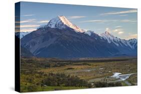 New Zealand's Aoraki, Mount Cook Is Located in the South Island-Micah Wright-Stretched Canvas