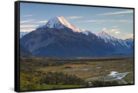 New Zealand's Aoraki, Mount Cook Is Located in the South Island-Micah Wright-Framed Stretched Canvas