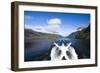 New Zealand's Doubtful Sound, Ferry Crossing Lake Manapouri-Micah Wright-Framed Photographic Print