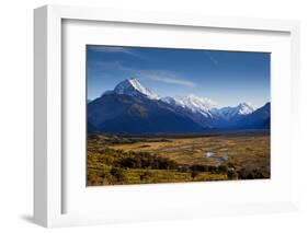New Zealand's Southern Alps in Aoraki/Mt. Cook National Park in the South Island-Sergio Ballivian-Framed Photographic Print