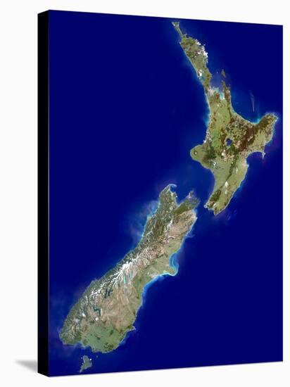 New Zealand, Satellite Image-PLANETOBSERVER-Stretched Canvas