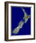 New Zealand, Satellite Image-PLANETOBSERVER-Framed Premium Photographic Print