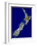 New Zealand, Satellite Image-PLANETOBSERVER-Framed Premium Photographic Print