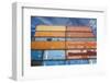 New Zealand, South Island, Christchurch, cargo container buildings-Walter Bibikow-Framed Photographic Print