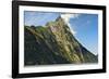 New Zealand, South Island, Fiordland National Park, Milford Sound, Mitre Peak-Rona Schwarz-Framed Photographic Print