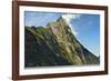 New Zealand, South Island, Fiordland National Park, Milford Sound, Mitre Peak-Rona Schwarz-Framed Photographic Print