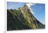 New Zealand, South Island, Fiordland National Park, Milford Sound, Mitre Peak-Rona Schwarz-Framed Photographic Print