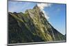 New Zealand, South Island, Fiordland National Park, Milford Sound, Mitre Peak-Rona Schwarz-Mounted Photographic Print