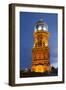 New Zealand, South Island, Invercargill, the water tower, dusk-Walter Bibikow-Framed Photographic Print