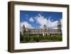 New Zealand, South Island, Otago, Dunedin, Dunedin Railway Station-Walter Bibikow-Framed Photographic Print