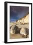 New Zealand, South Island, Otago, Moeraki, Moeraki Boulders, dawn-Walter Bibikow-Framed Photographic Print