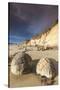 New Zealand, South Island, Otago, Moeraki, Moeraki Boulders, dawn-Walter Bibikow-Stretched Canvas