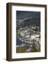 New Zealand, South Island, Otago, Queenstown, elevated town view-Walter Bibikow-Framed Photographic Print