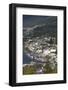 New Zealand, South Island, Otago, Queenstown, elevated town view-Walter Bibikow-Framed Photographic Print