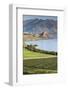 New Zealand, South Island, Otago, Wanaka, vineyard on Lake Wanaka-Walter Bibikow-Framed Photographic Print