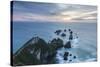 New Zealand, South Island, The Catlins, Nugget Point Lighthouse, dawn-Walter Bibikow-Stretched Canvas