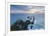 New Zealand, South Island, The Catlins, Nugget Point Lighthouse, dawn-Walter Bibikow-Framed Premium Photographic Print