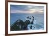 New Zealand, South Island, The Catlins, Nugget Point Lighthouse, dawn-Walter Bibikow-Framed Premium Photographic Print