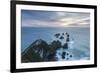 New Zealand, South Island, The Catlins, Nugget Point Lighthouse, dawn-Walter Bibikow-Framed Premium Photographic Print