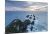 New Zealand, South Island, The Catlins, Nugget Point Lighthouse, dawn-Walter Bibikow-Mounted Premium Photographic Print
